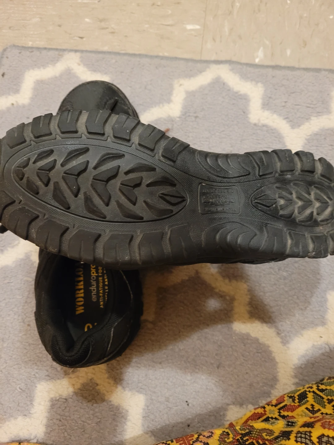 Workload Enduropro Anti-Fatigue Work Shoes - Black Size 10 - photo 4