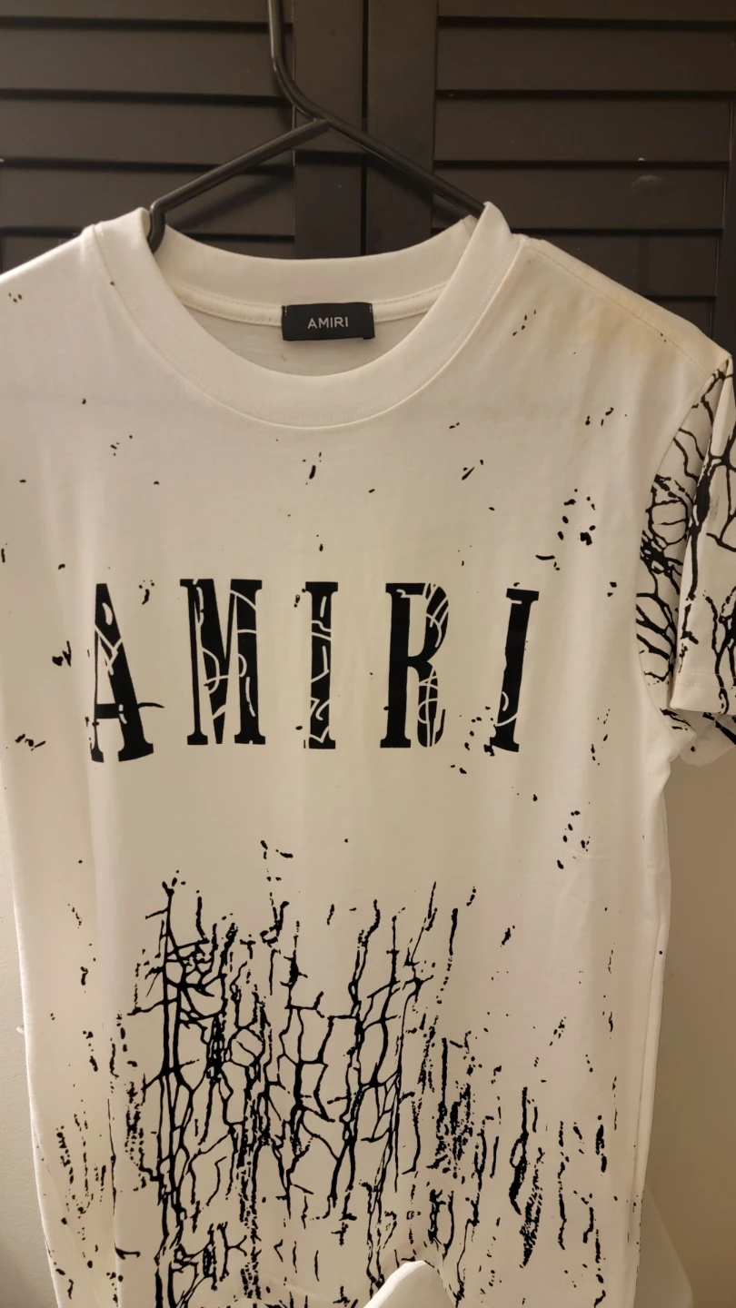 AMIRI White Graphic T-Shirt