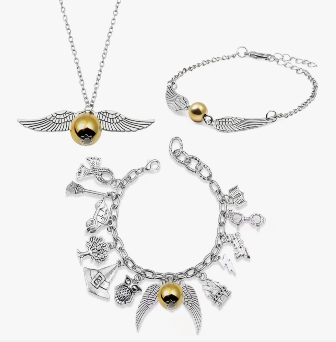 Wizardry Harry Potter Themed 4 PC. Jewelry Set...New