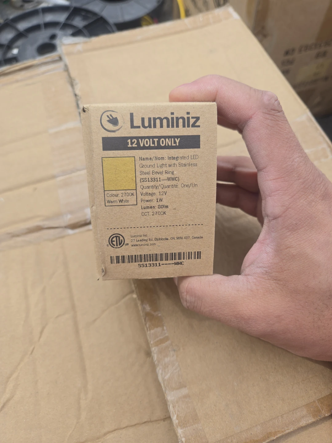 Luminiz Integrated LED Ground Light - Warm White - photo 2