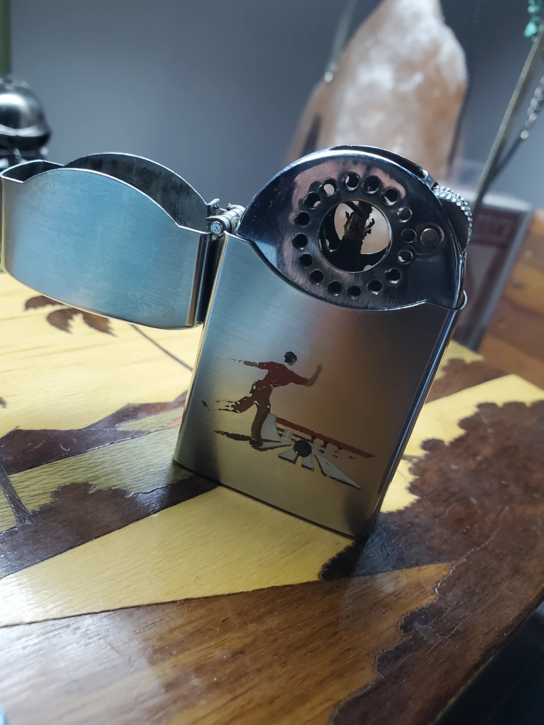 Refillable Lighter with Graphic Design