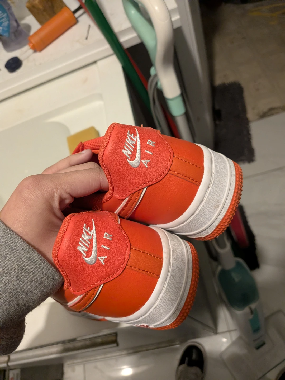 Nike Air Force 1 Shoes - Red