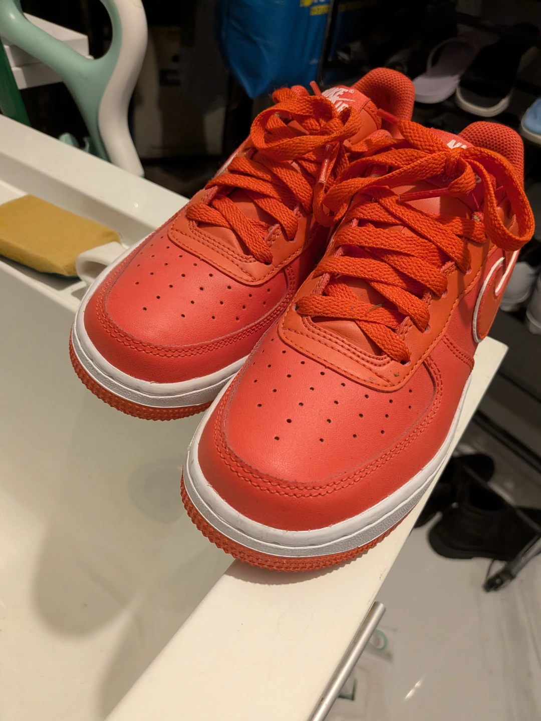 Nike Air Force 1 Shoes - Red - photo 2