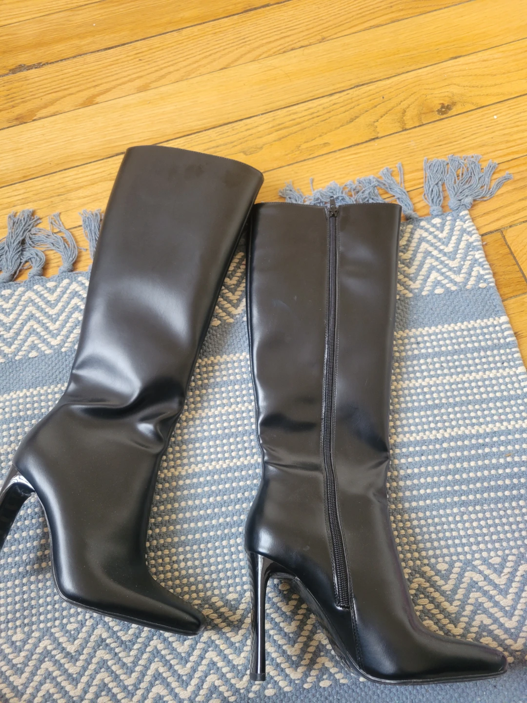 Zara knee high boots