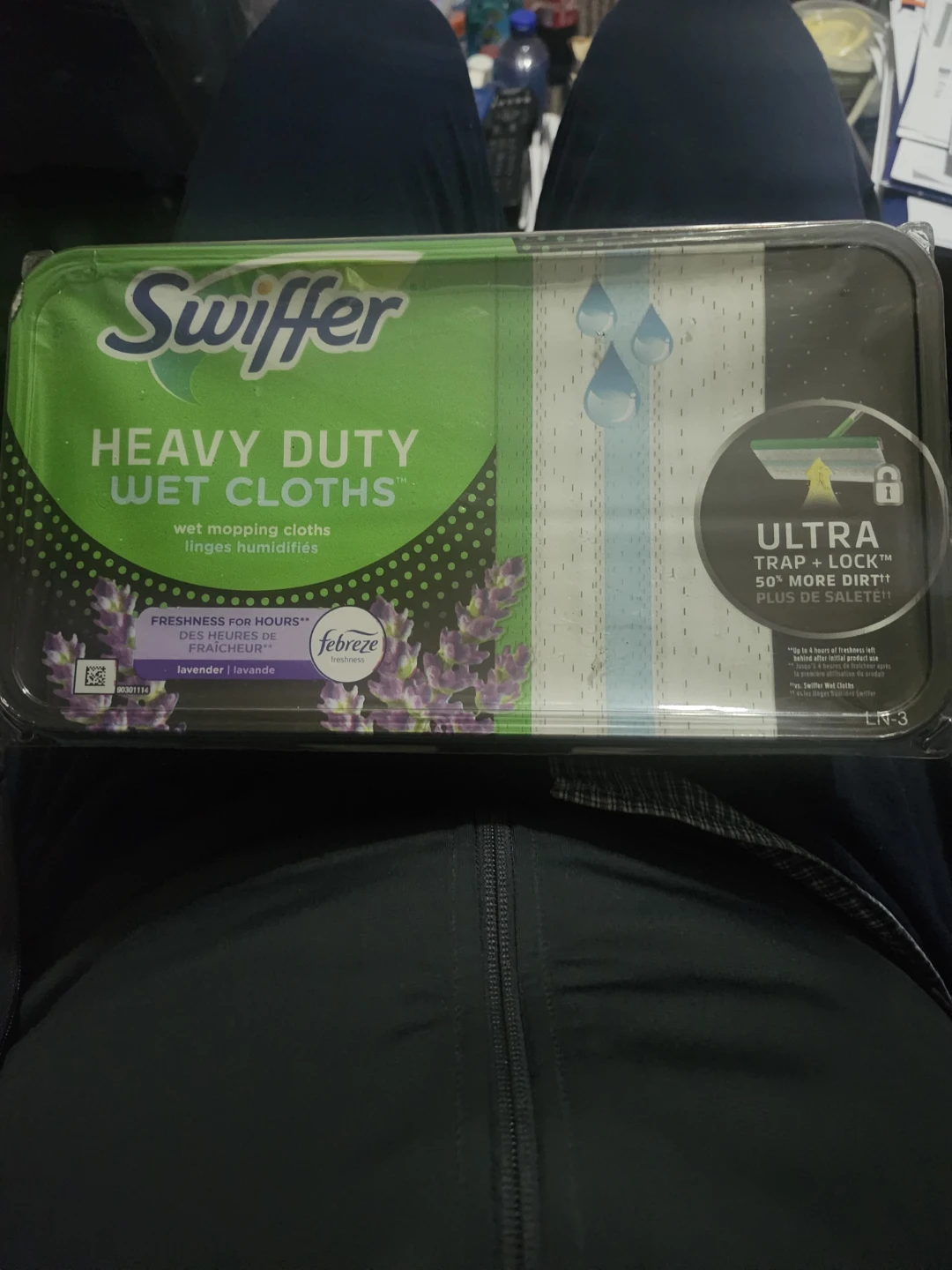 Swiffer Heavy Duty Wet Clothes with Febreze Lavender Scent