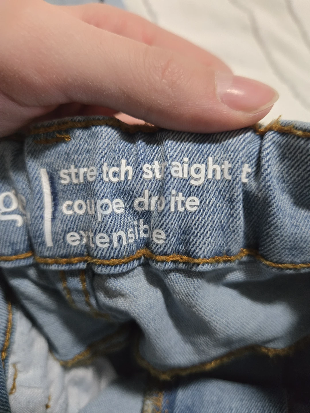 Light Wash Straight Leg Jeans - photo 3