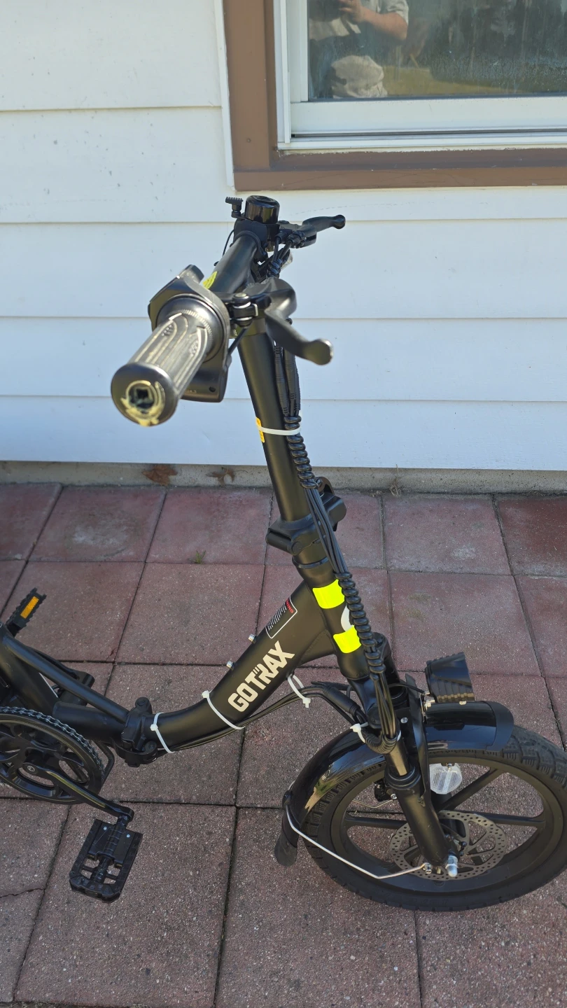 GOTRAX S4 Folding Electric Bike - Black - photo 4