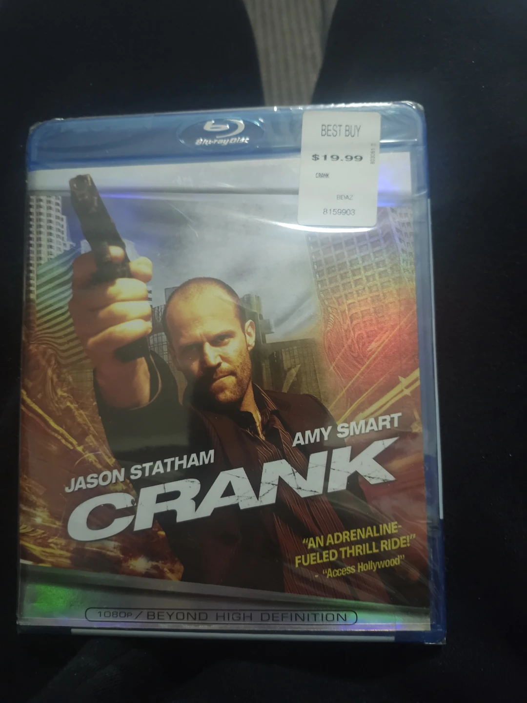 Crank Blu-ray with Jason Statham