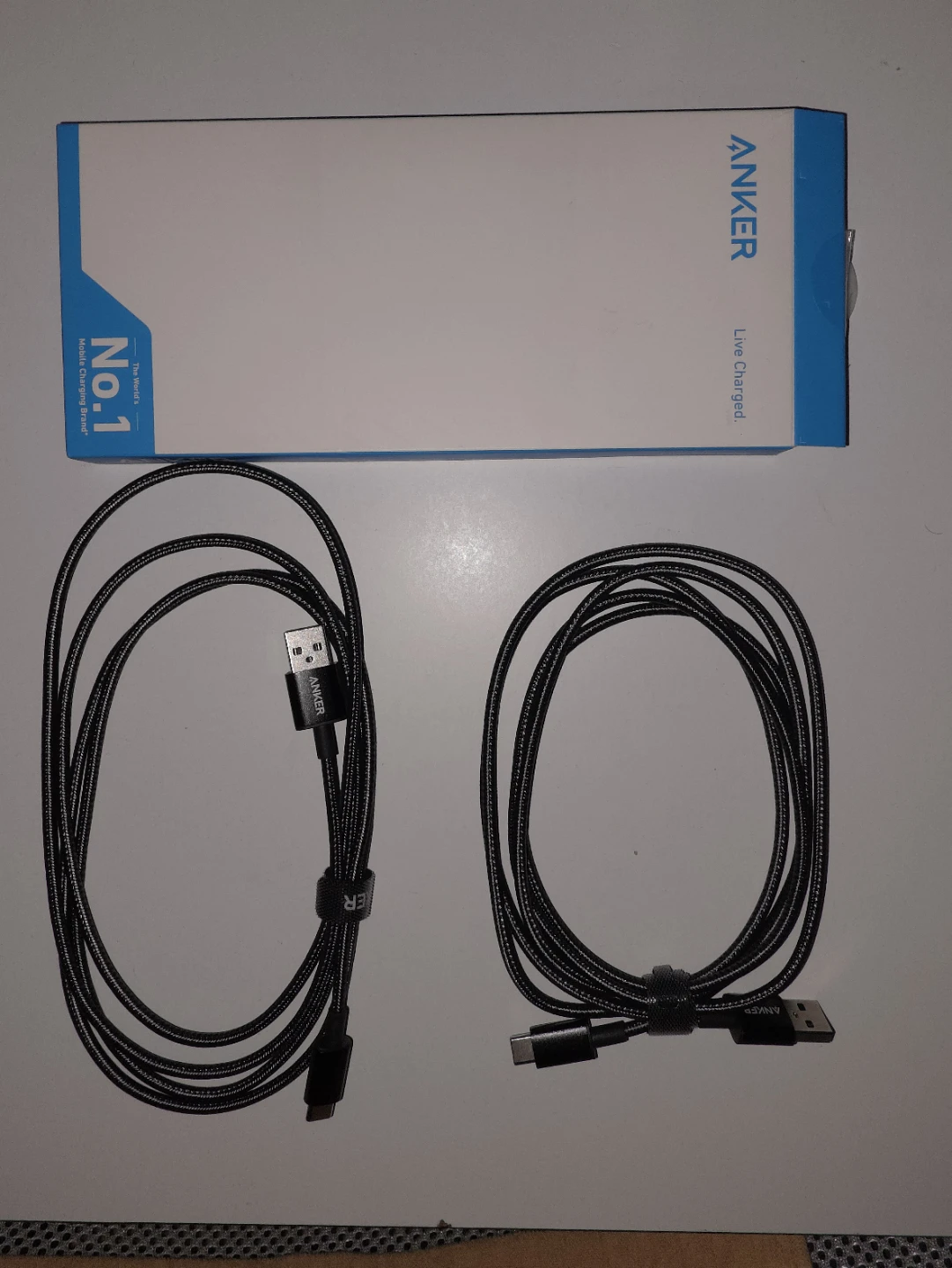 Anker USB-A to USB-C Braided Cable (6 ft, 2-Pack) - photo 2