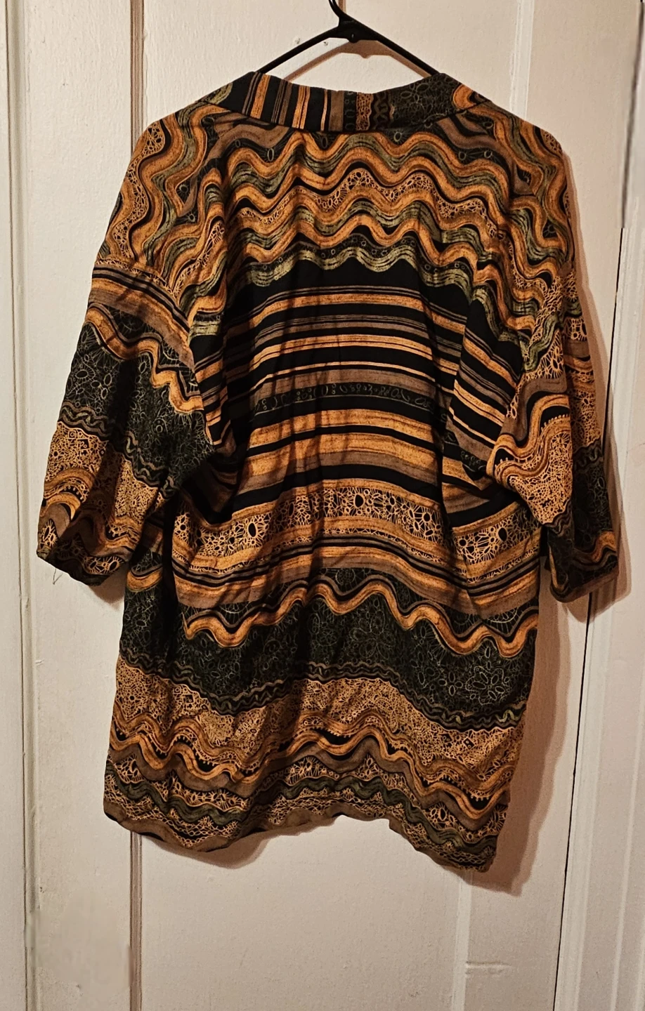 Women's long opened front shirt - photo 2