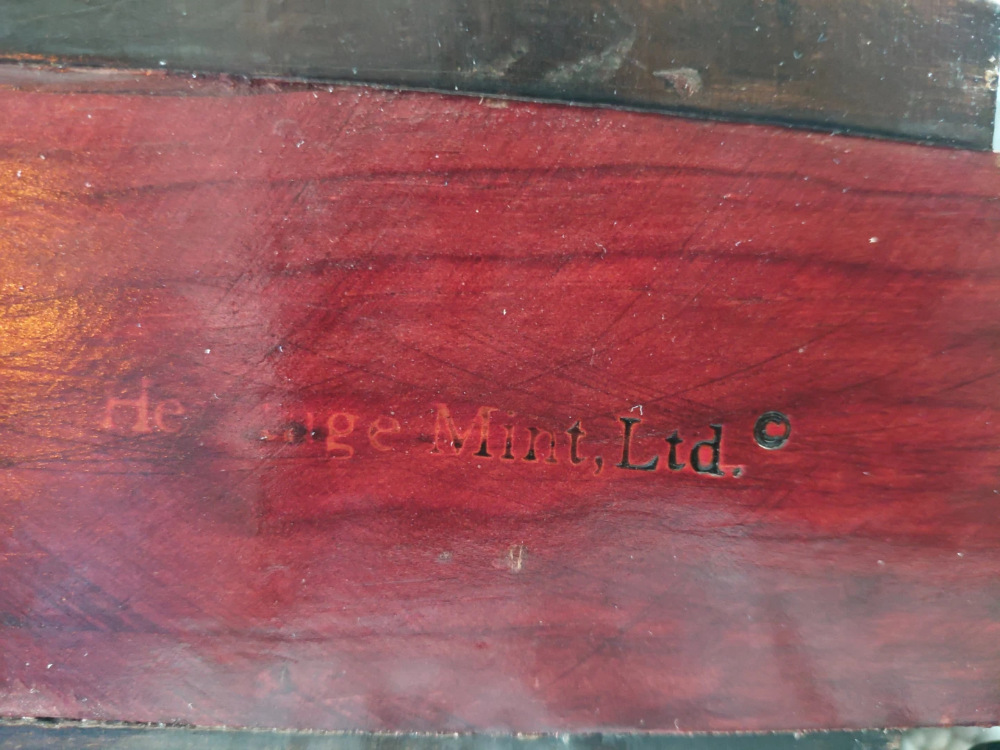 Wooden Automobile Collectible - Cherry Finish - photo 3