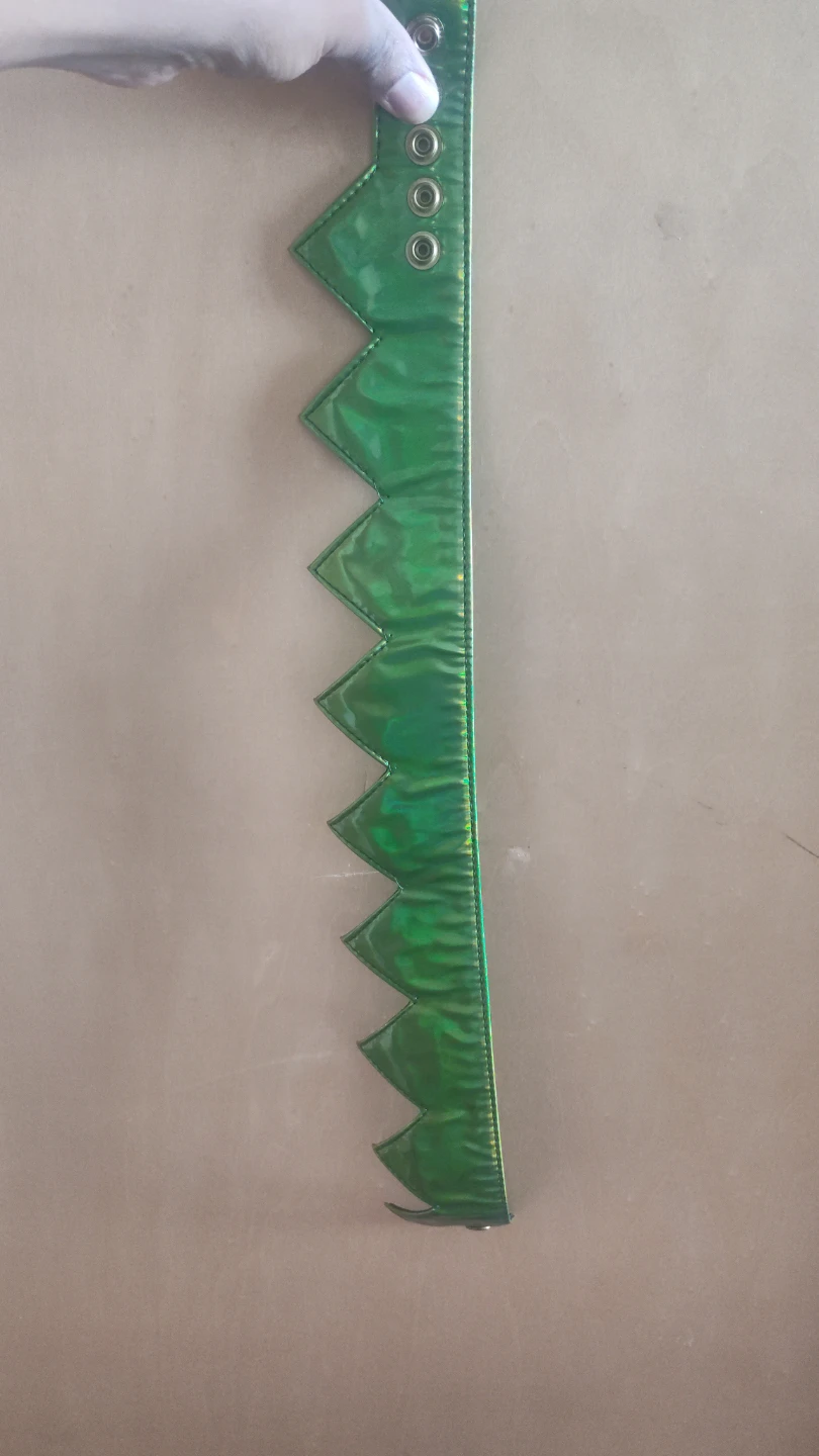 P&C Creations Leather Crown  (Green)