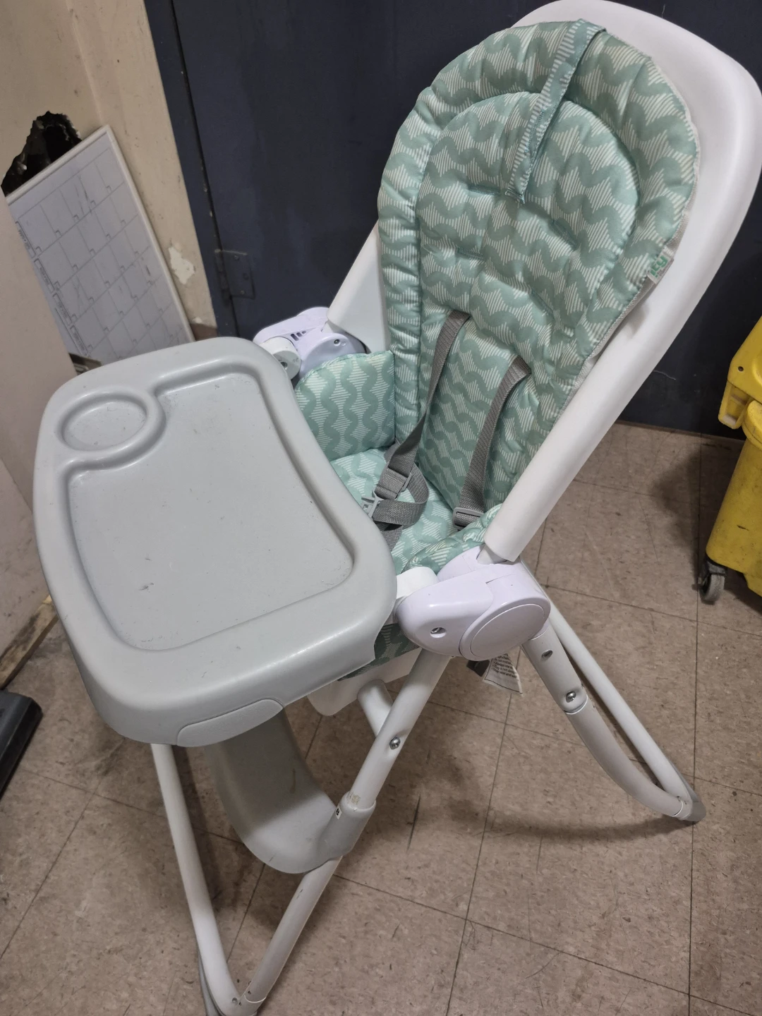 Baby High Chair with Tray and Padded Seat