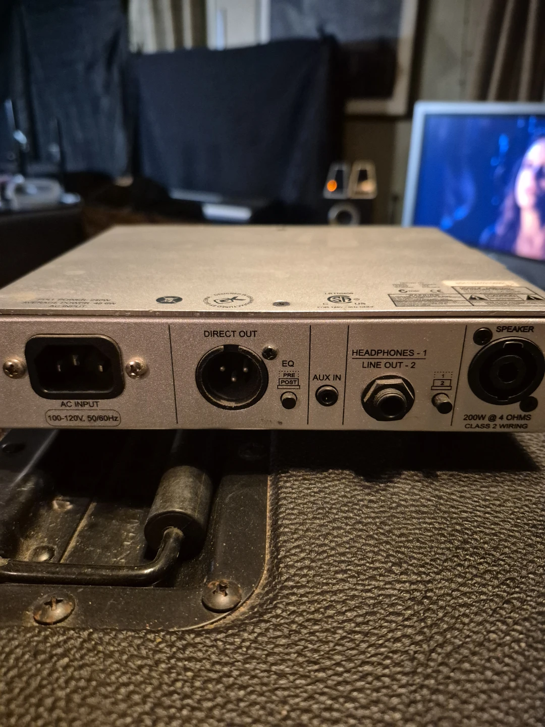 Gallien-Krueger MB200 Bass Amp Head with GK Neo 112-II Cabinet - photo 4