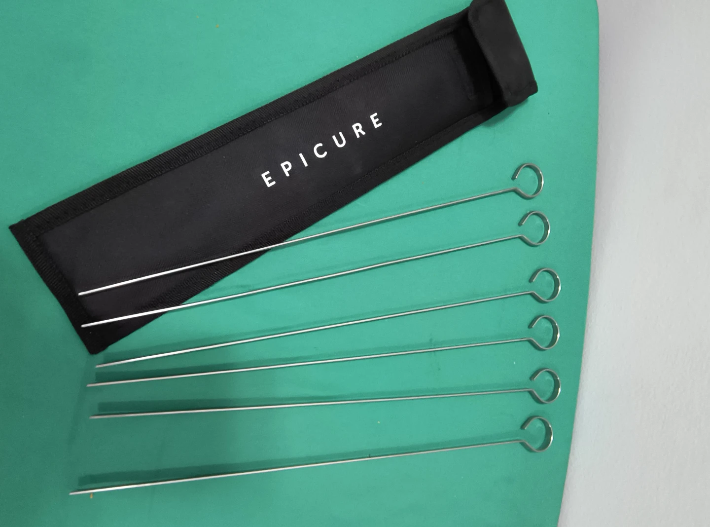 EPICURE 12" Metal Skewers (Set of 6) - photo 2