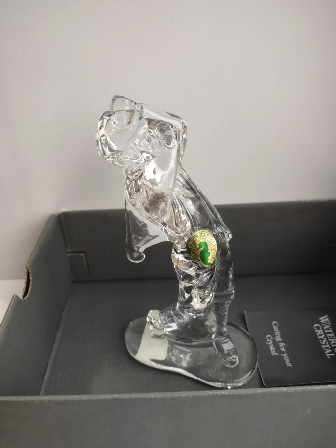 Waterford Crystal Golfer Figurine