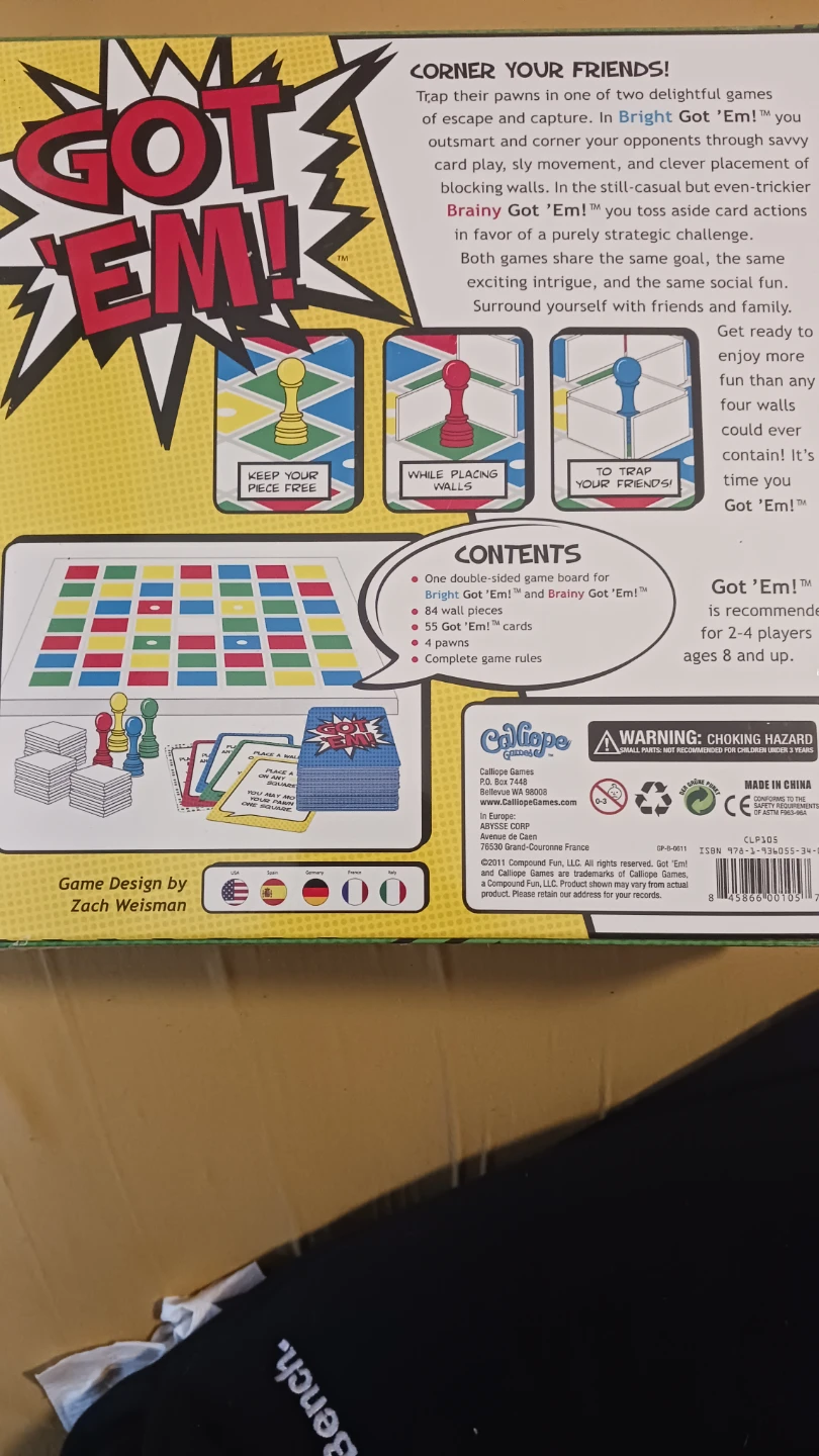 Got 'Em! Board Game by Caliope Games - photo 2