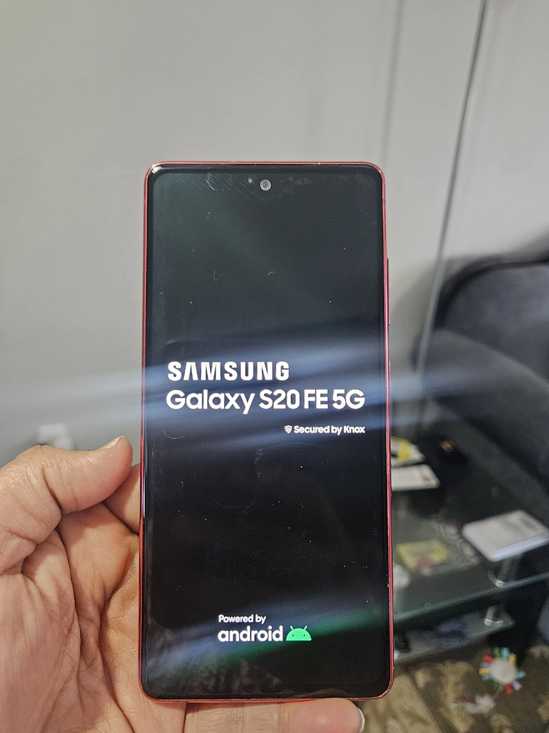 UNLOCKED Samsung Galaxy S20 FE 5G Cell Phone - Red - photo 2