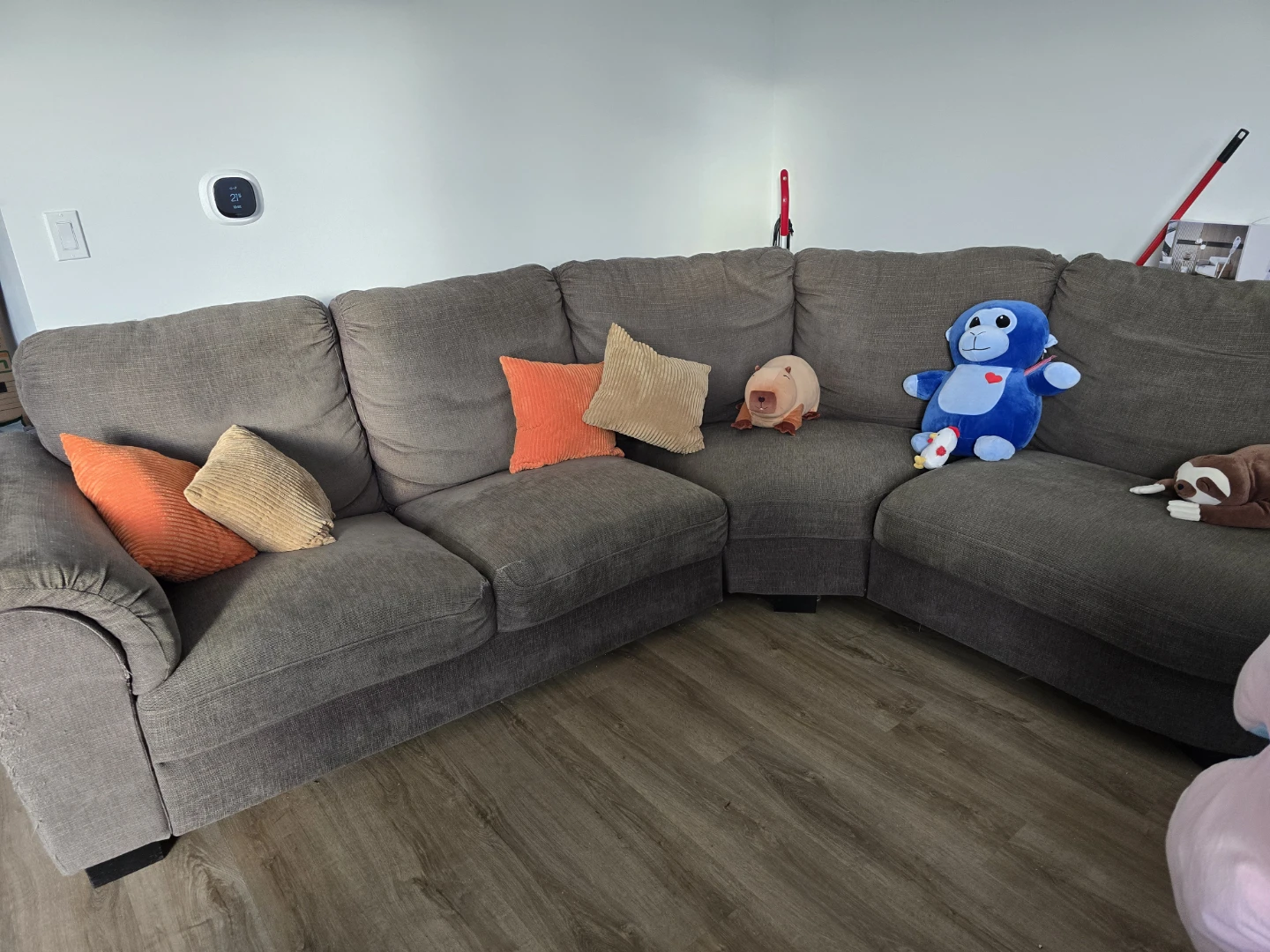 Grey Sectional Sofa - photo 4