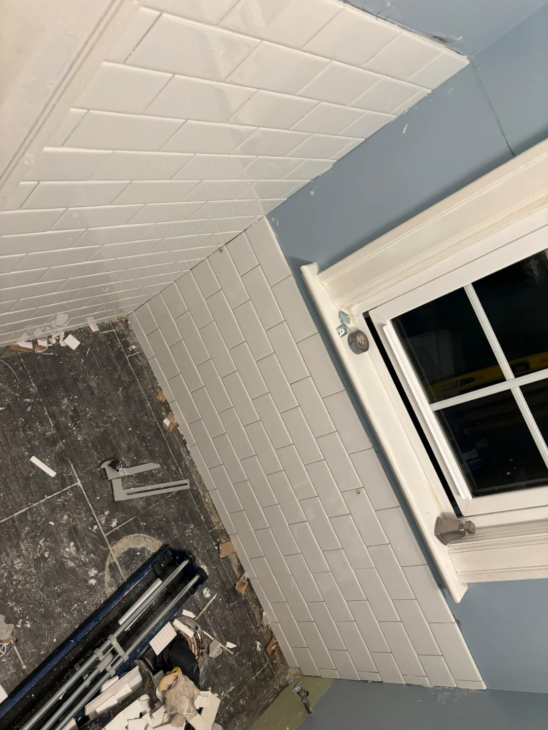 White Ceramic Subway Tile - photo 3