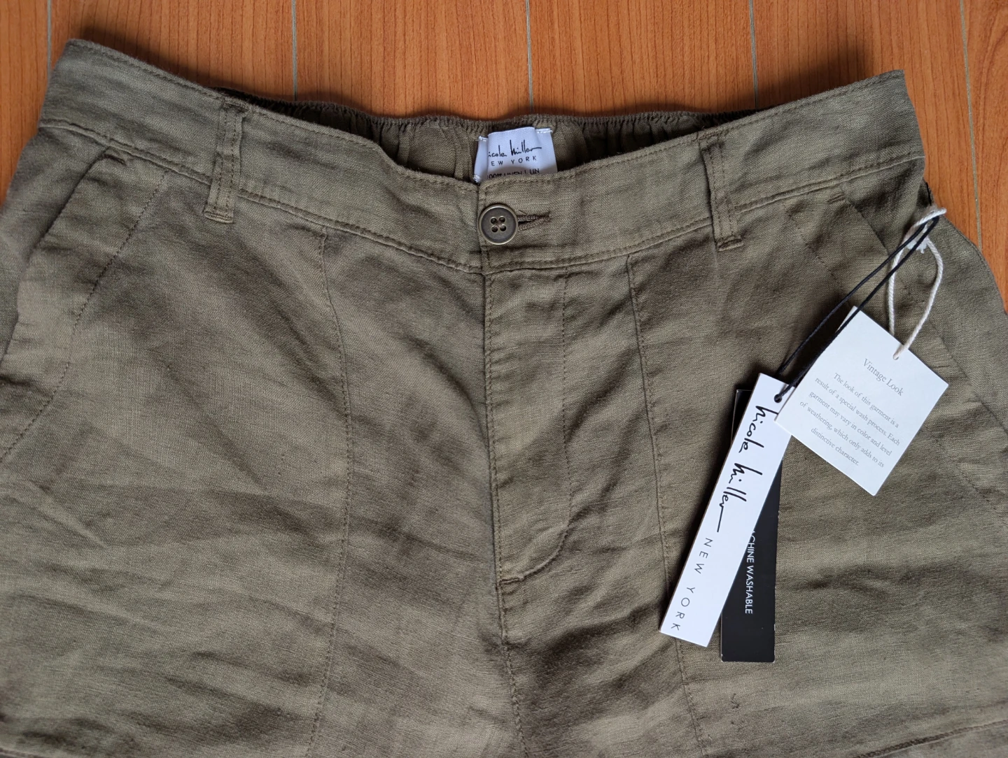 Nicole Miller Linen Pants - photo 3