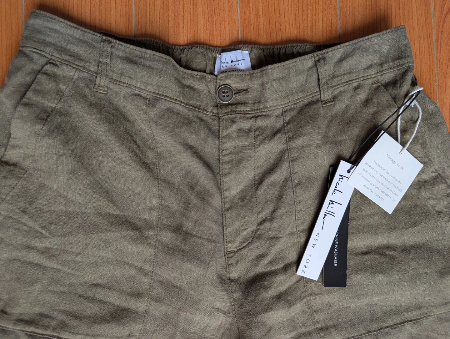Nicole Miller Linen Pants - photo 4