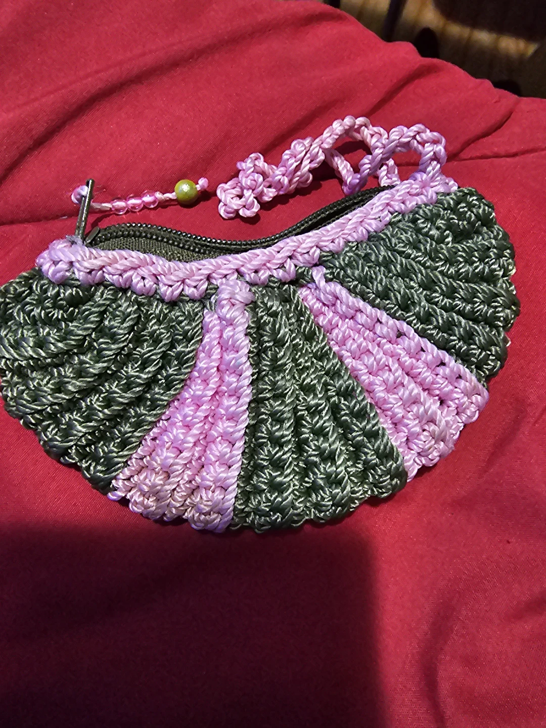 Crocheted Coin Purse Pouch