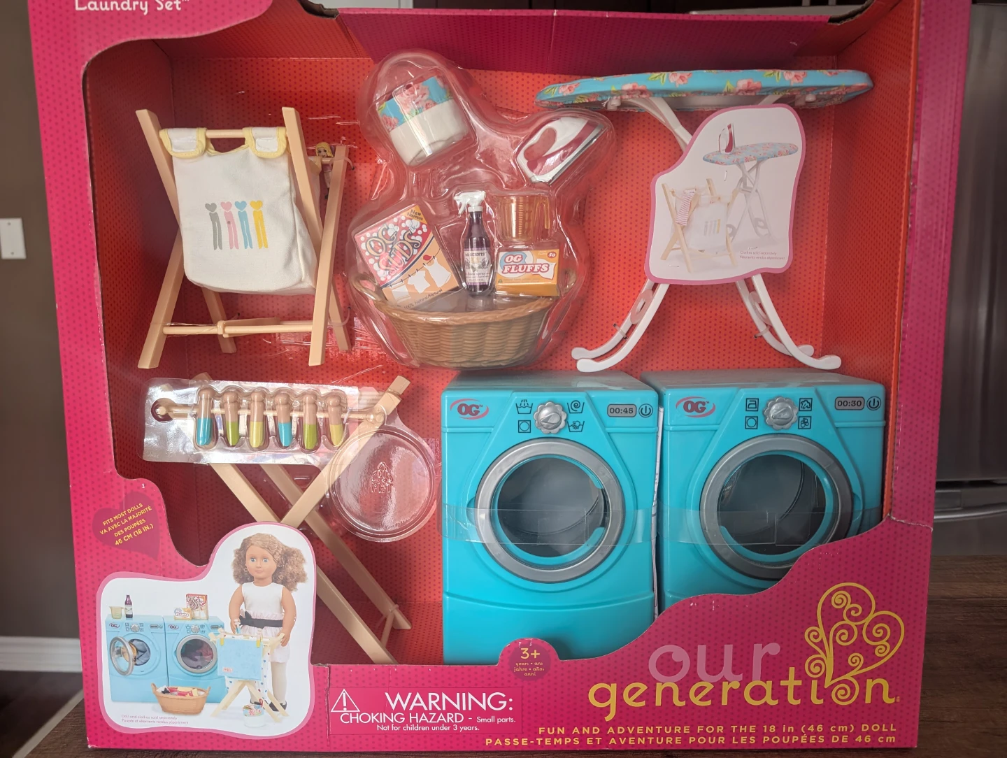 Our Generation Laundry Set *Brand New in Box*