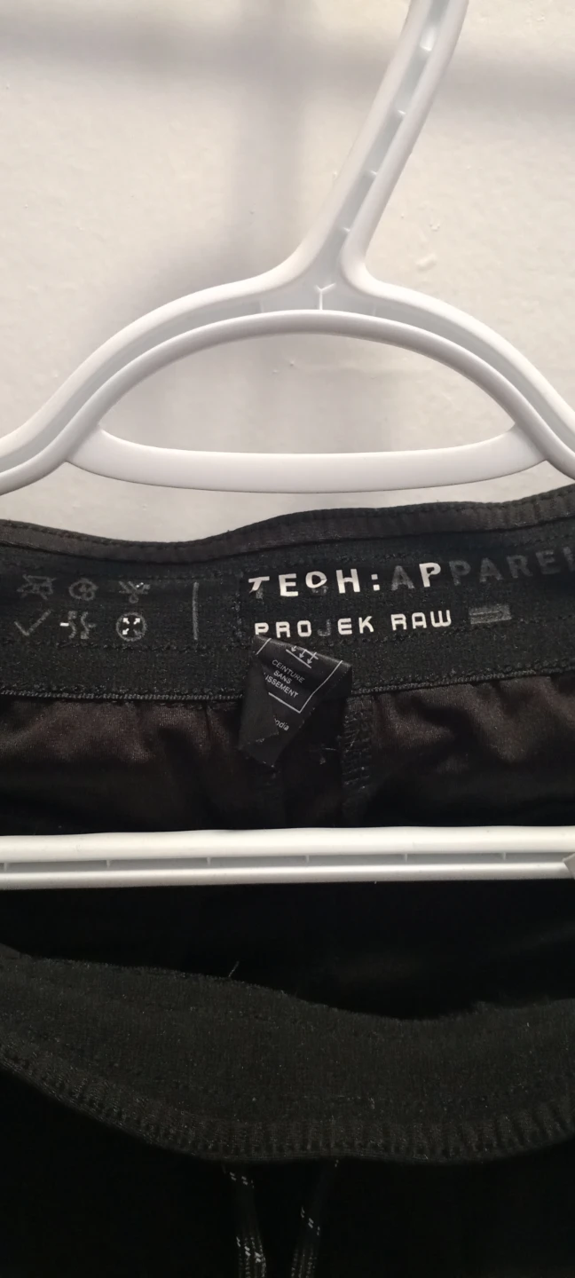 TECH APPAREL PROJEK RAW Black Joggers - photo 3