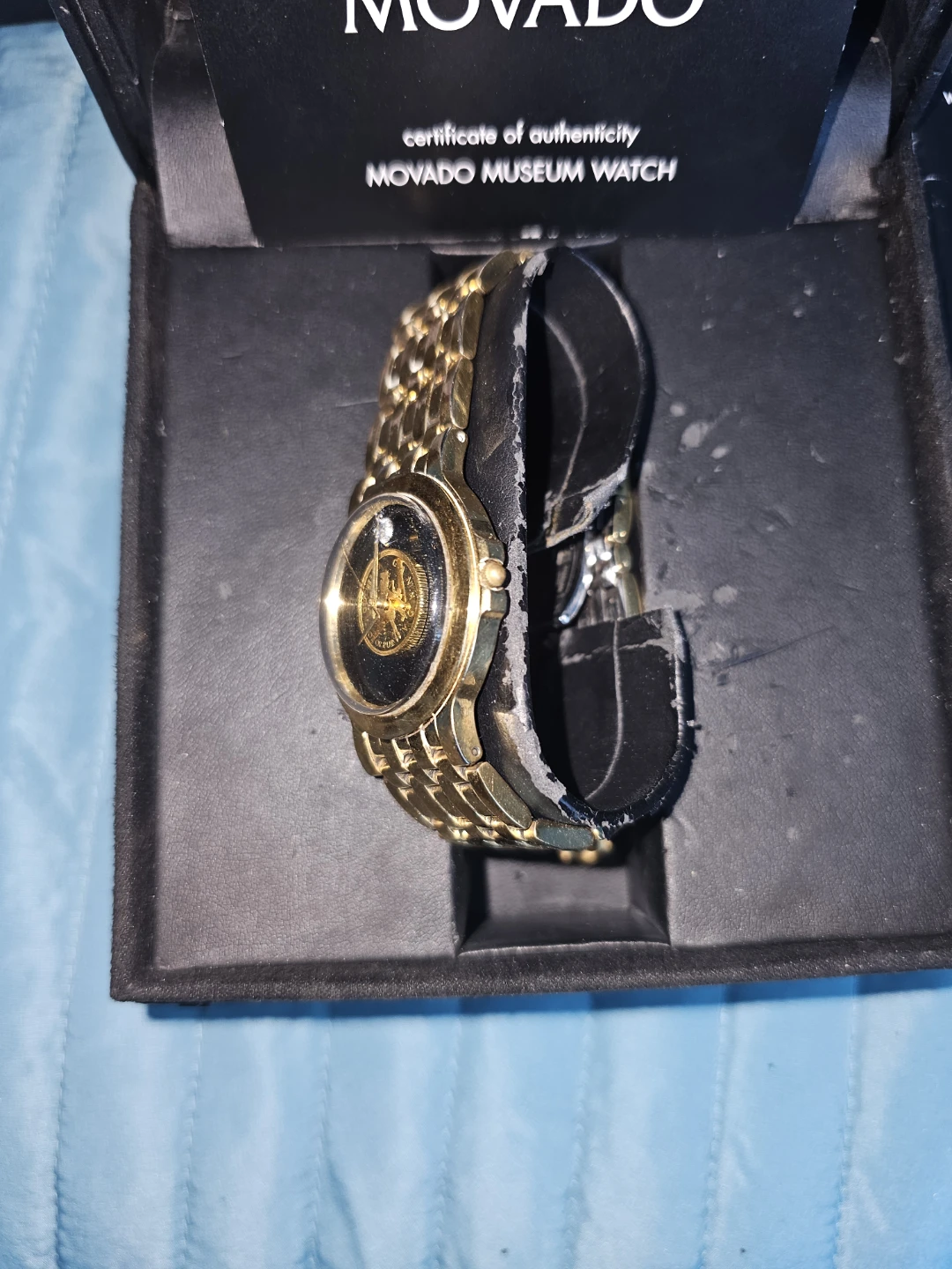 Movado Museum Watch - Gold Tone - photo 5