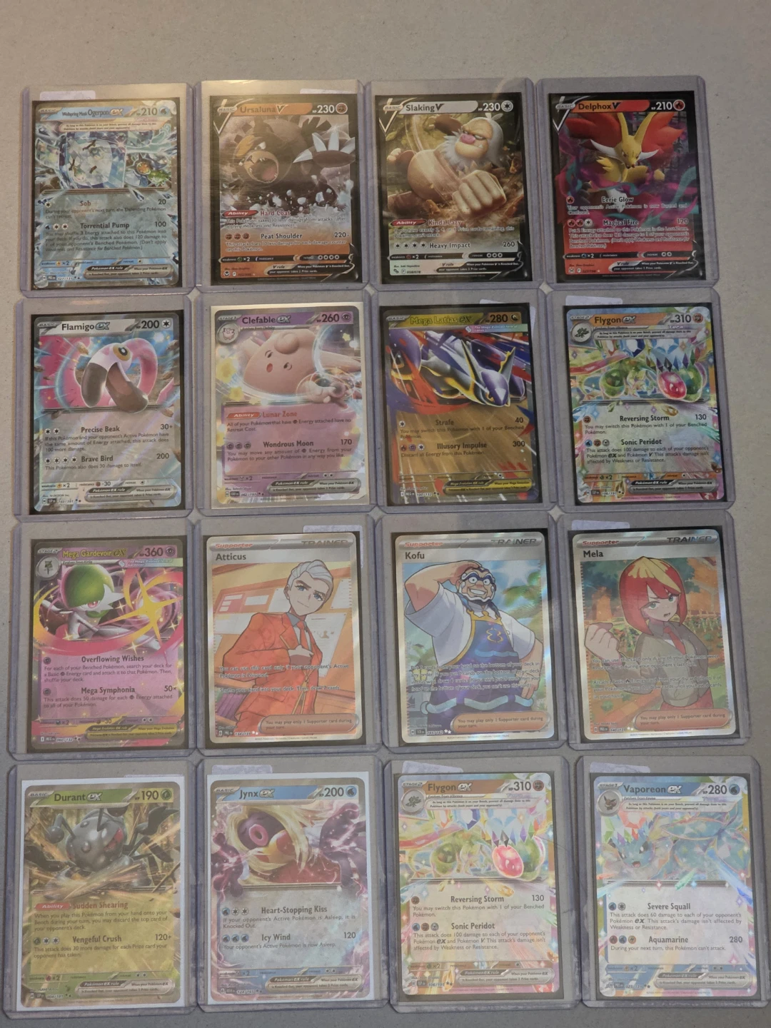 Assorted Pokémon Trading Cards