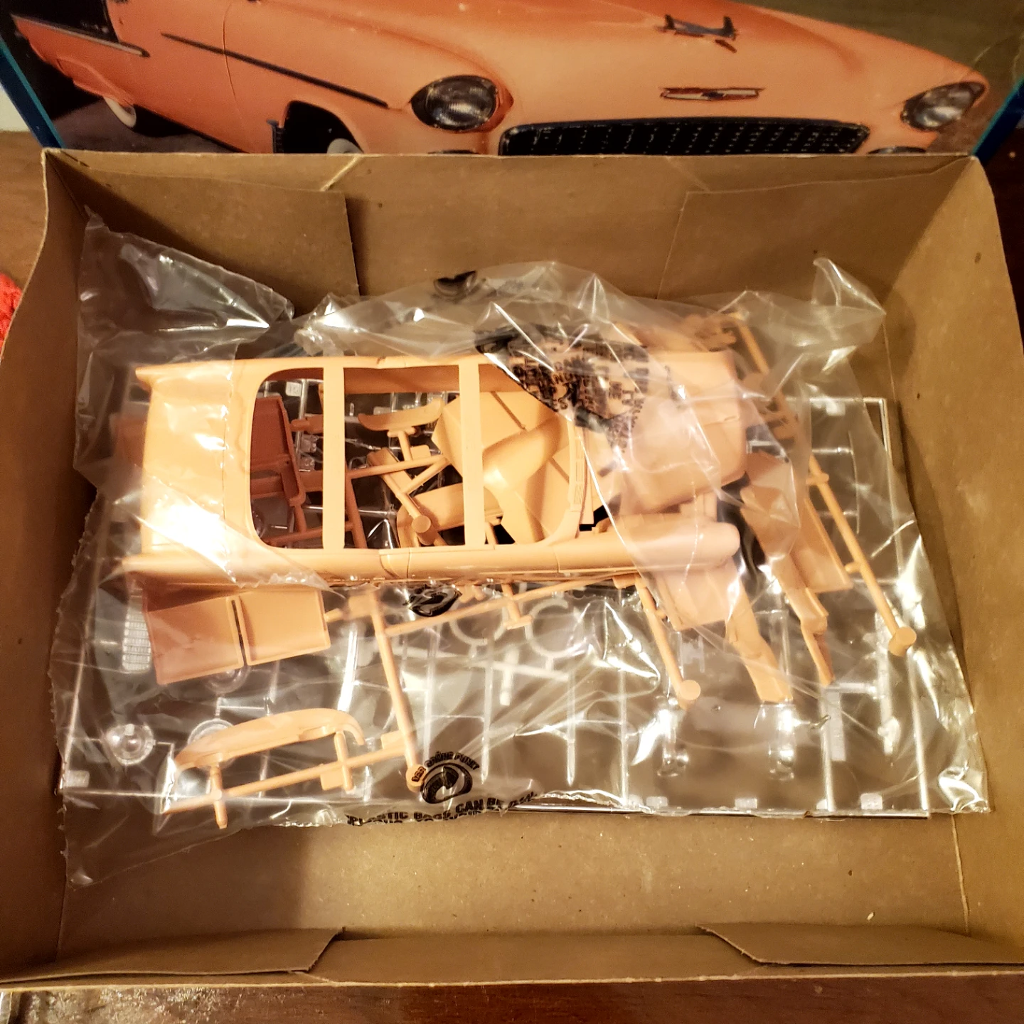 Vintage 55' Bel Air model car kit. - photo 5