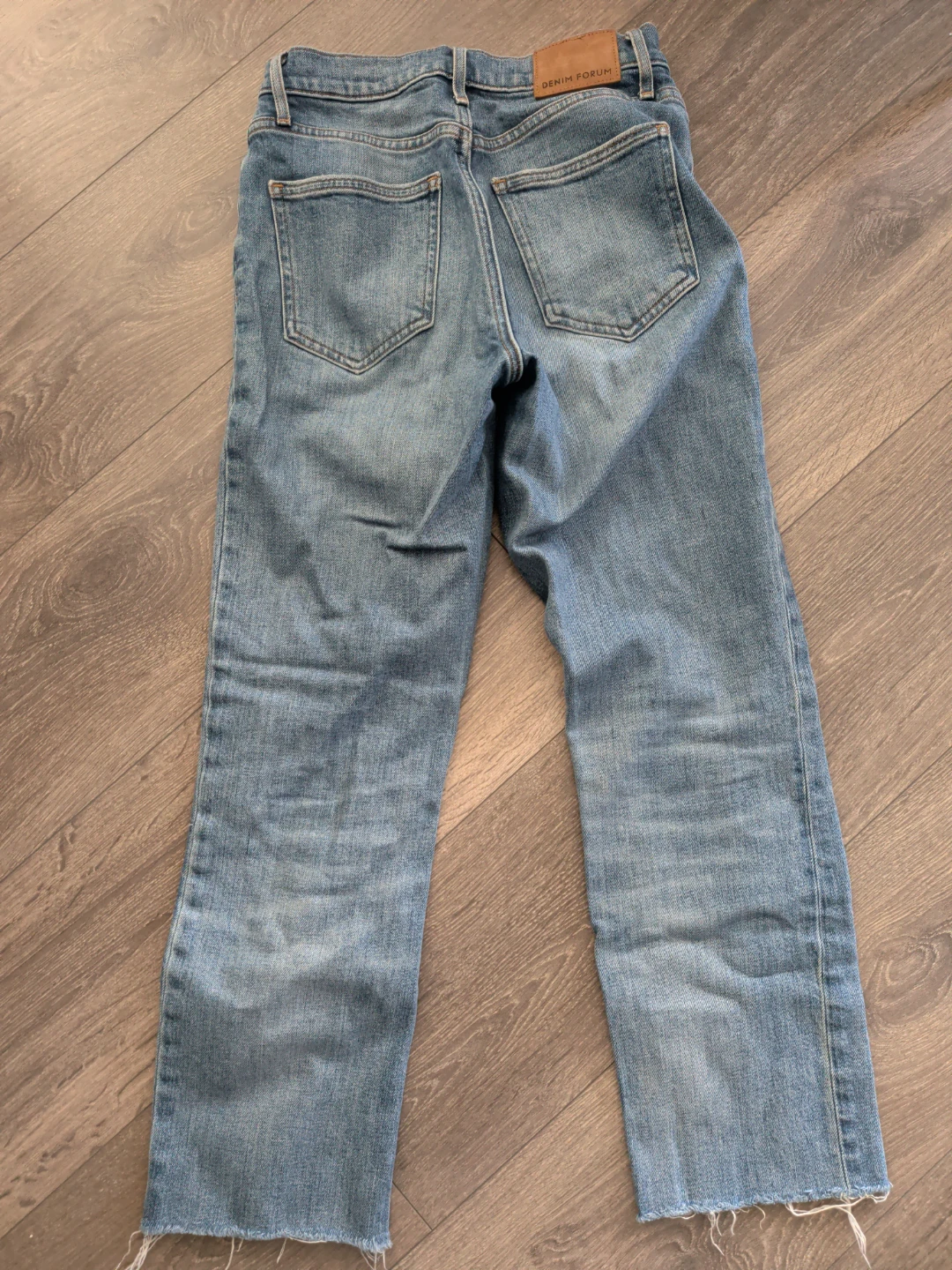 Denim Forum The Arlo High Rise Straight Jeans - photo 4