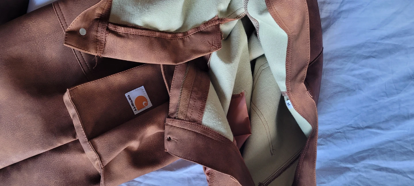 Men's Carhartt  Brown Cargo Work Pants - photo 3