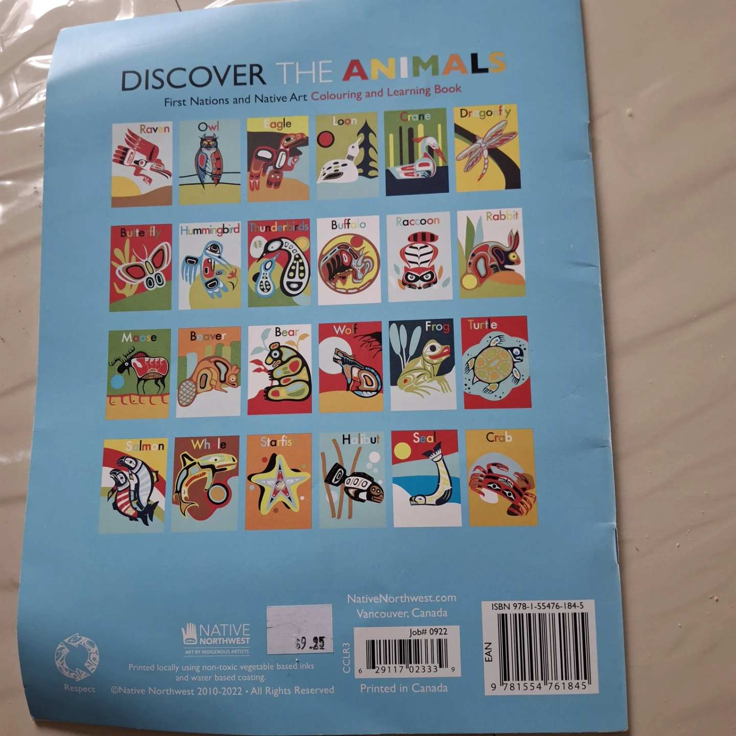 First nations Native Art Colouring and Learning Book - photo 2