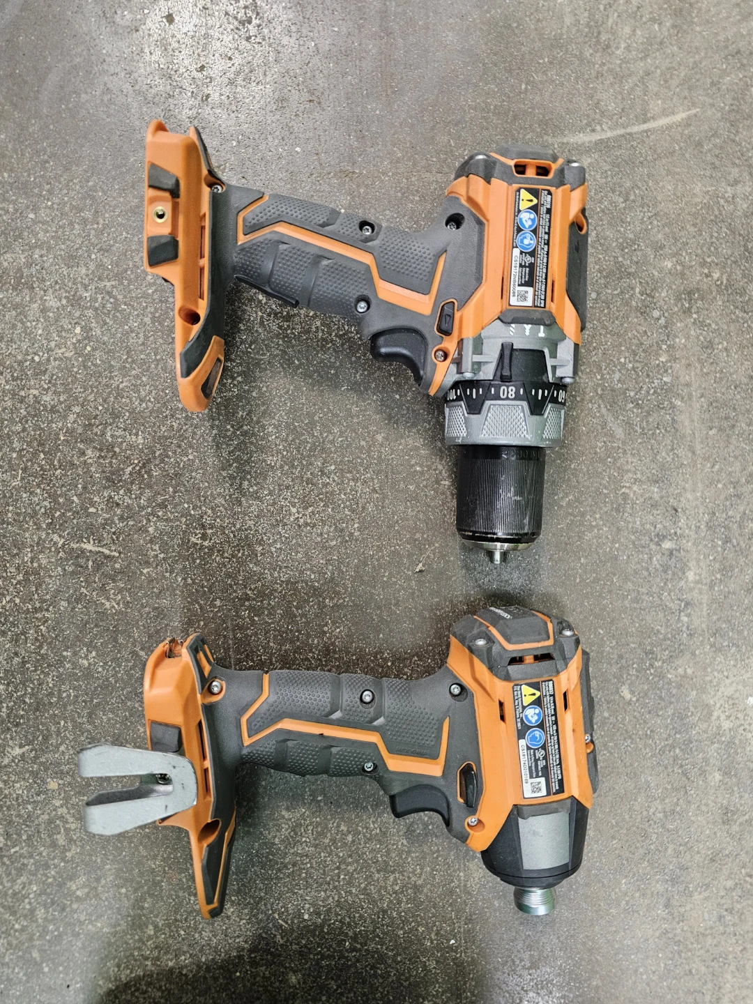 RIDGID 18V Cordless Drill and Impact Driver Combo Kit - photo 5