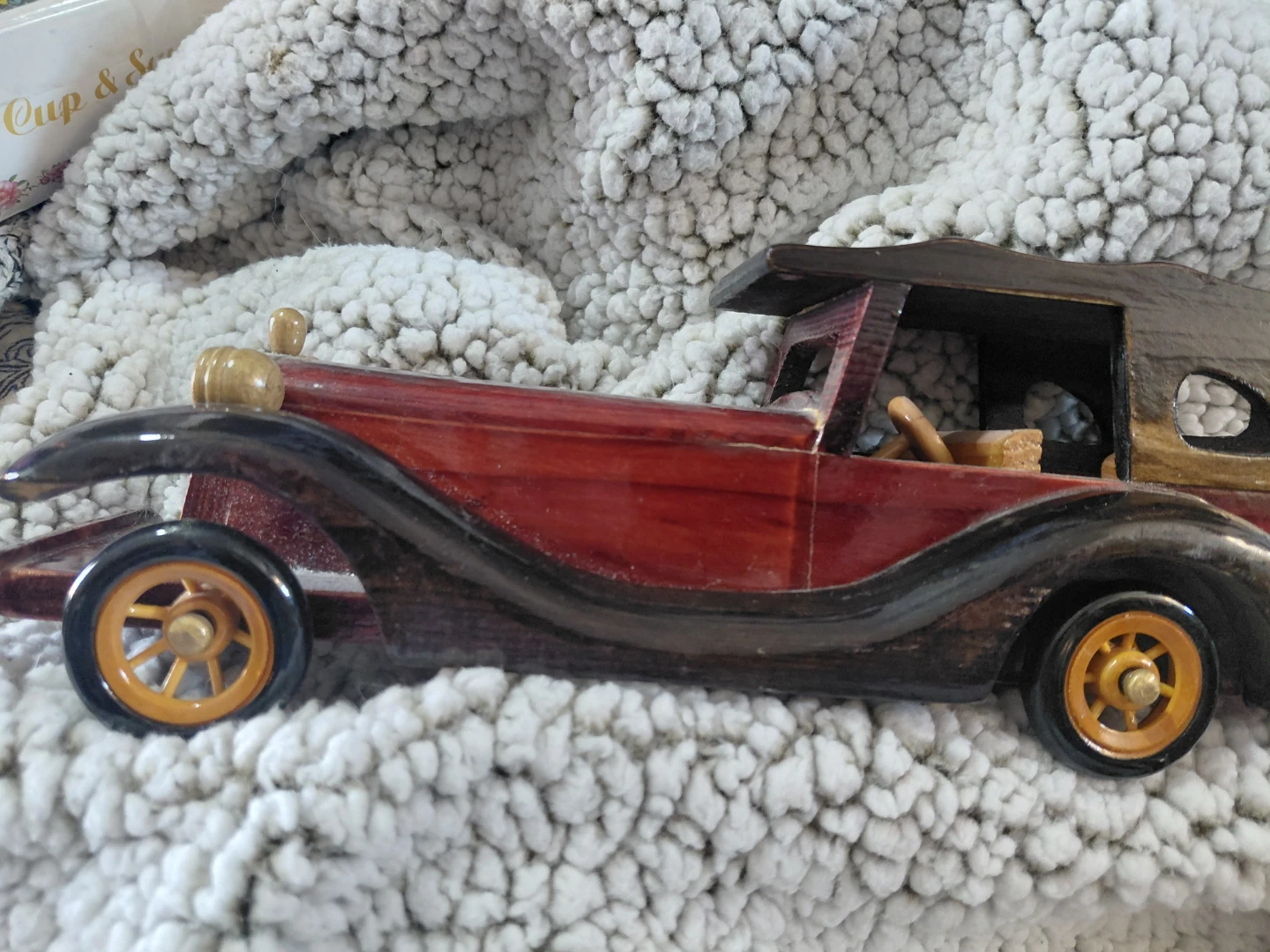 Wooden Automobile Collectible - Cherry Finish - photo 2
