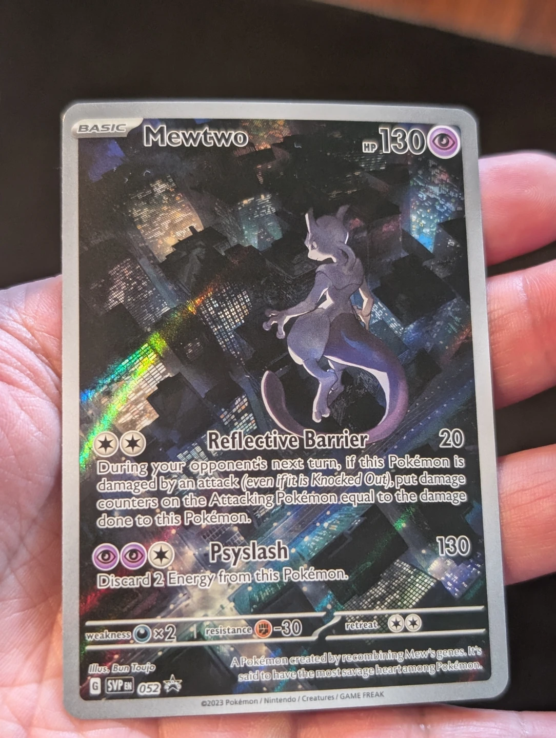 Mewtwo SVP Promo 052 - Pokemon - photo 3