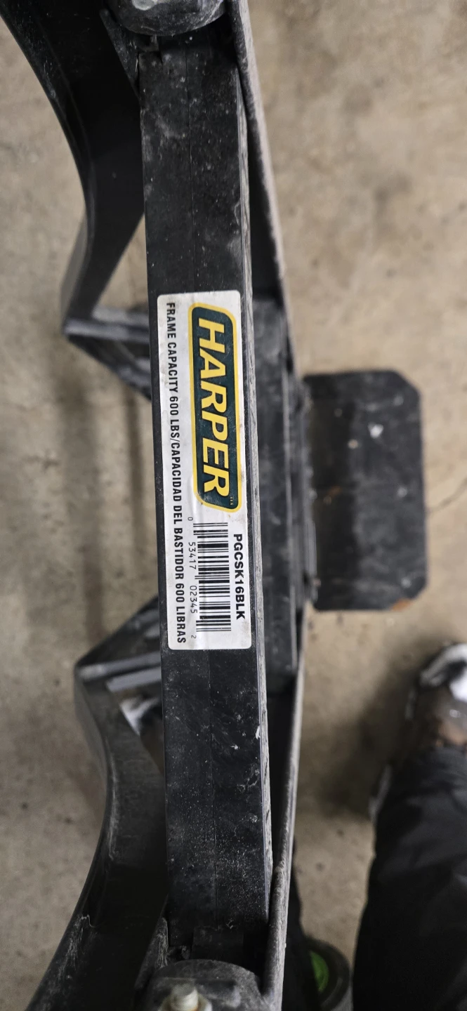 Harper Hand Truck Dolly - Black/Yellow - photo 3