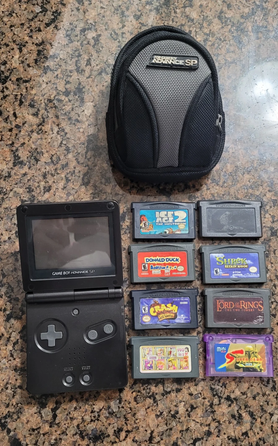 Nintendo Game Boy Advance SP - Black