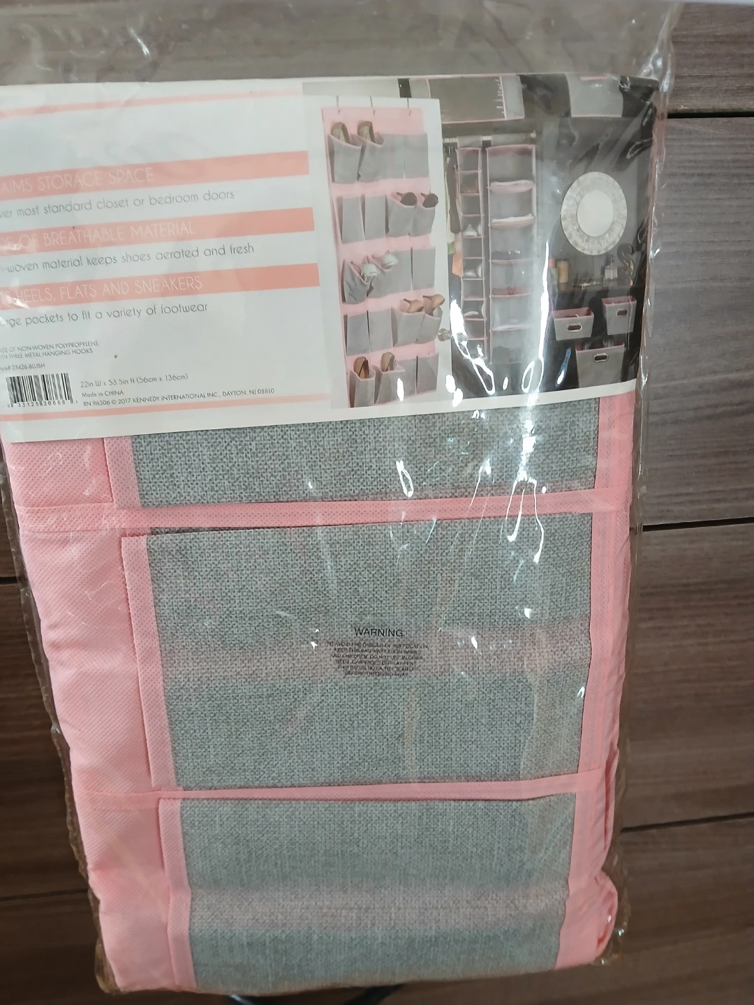 Simplify Over the Door Shoe Caddy - 20 Pockets - photo 2