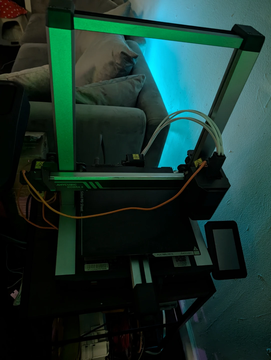 Anycubic Kobra 2 3D Printer, and  Kobra 3 Combo with dryer. - photo 2