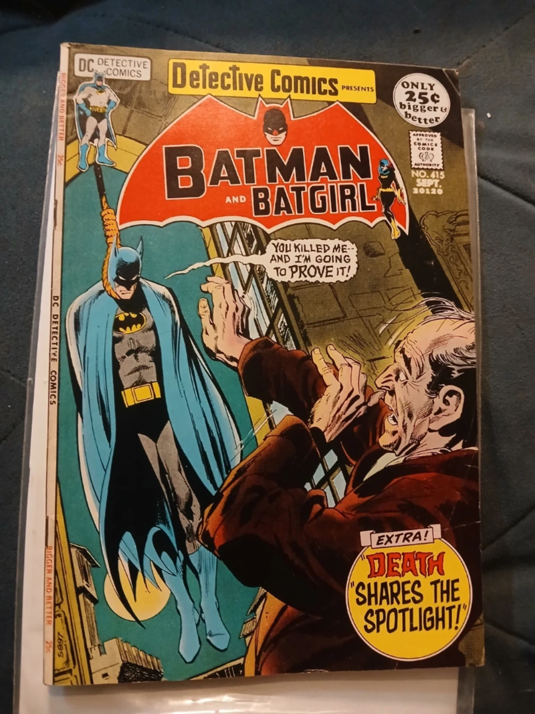 Detective Comics #415 Batman and Batgirl Comic Book - photo 2