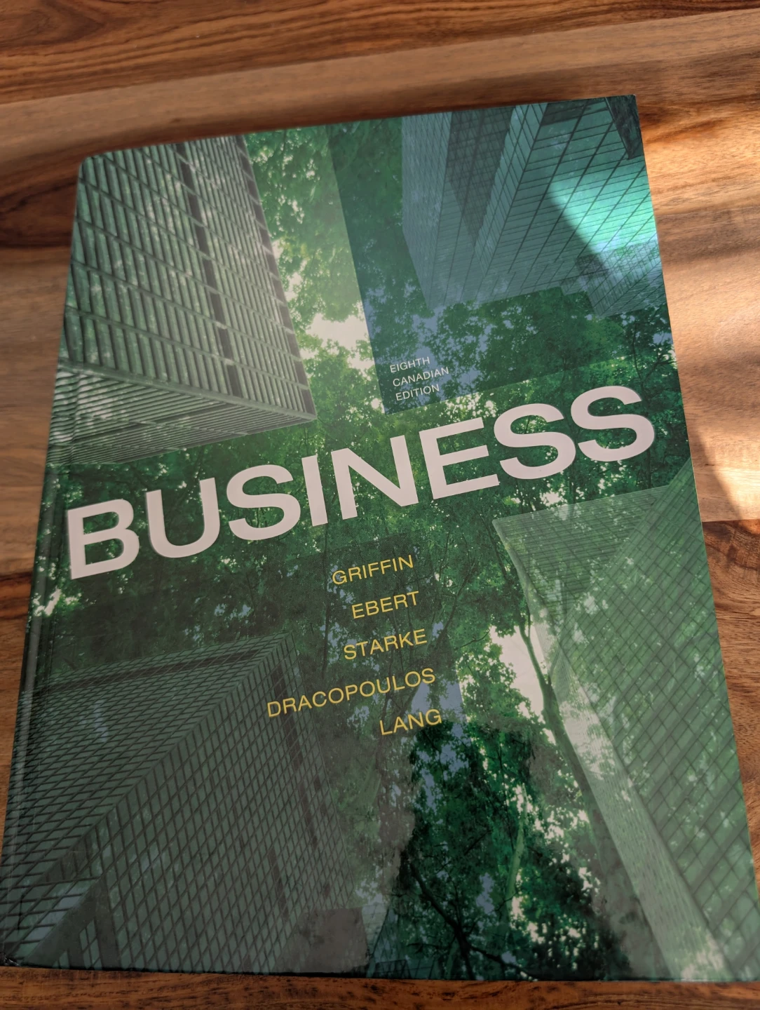 Business: Eighth Canadian Edition Textbook