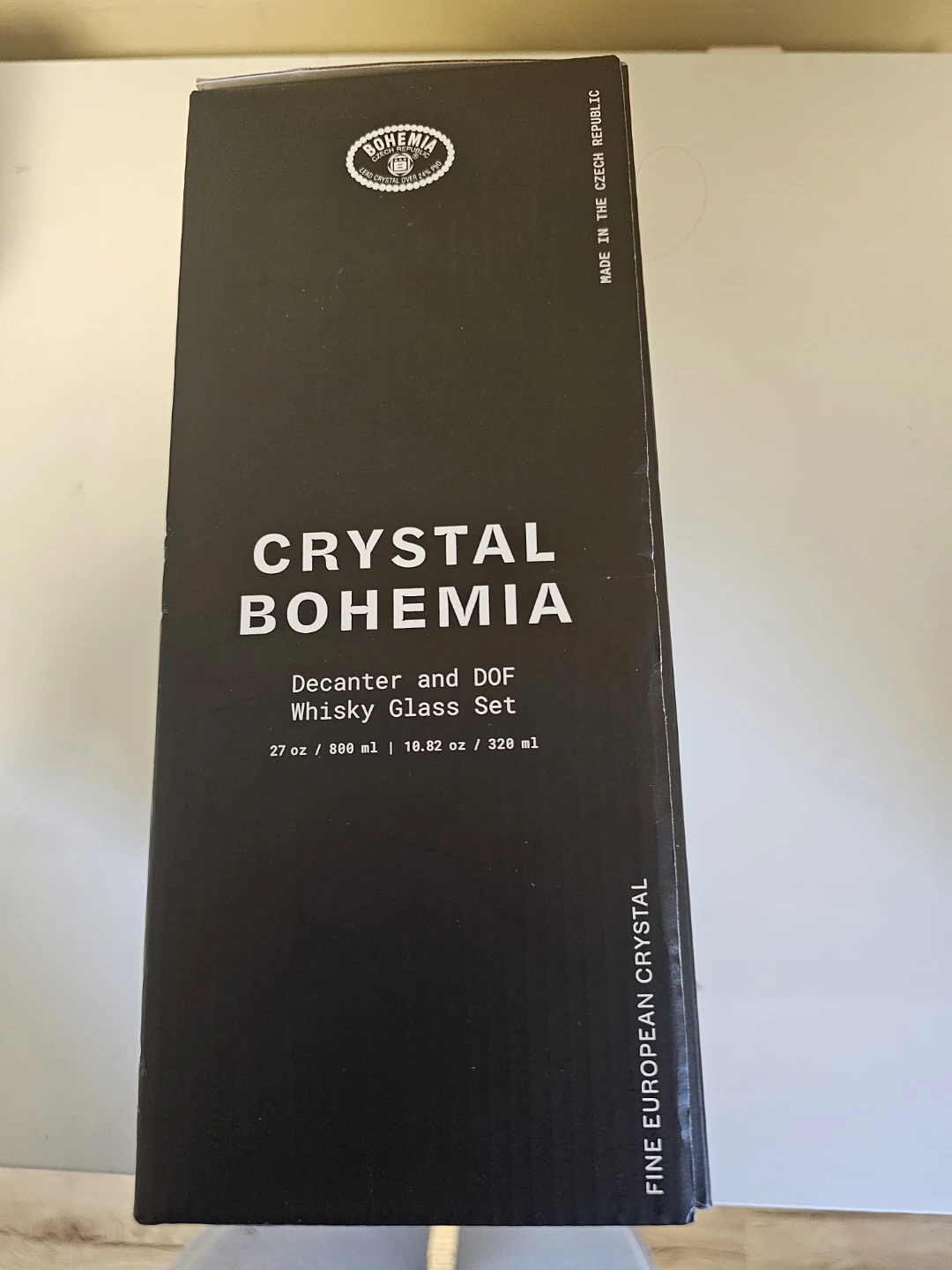 Crystal Bohemia Decanter and DOF Whisky Glass Set - photo 2
