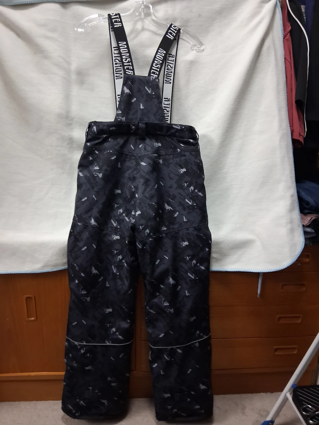 Monster Kids Snow Bib Pants Size 14 - photo 3