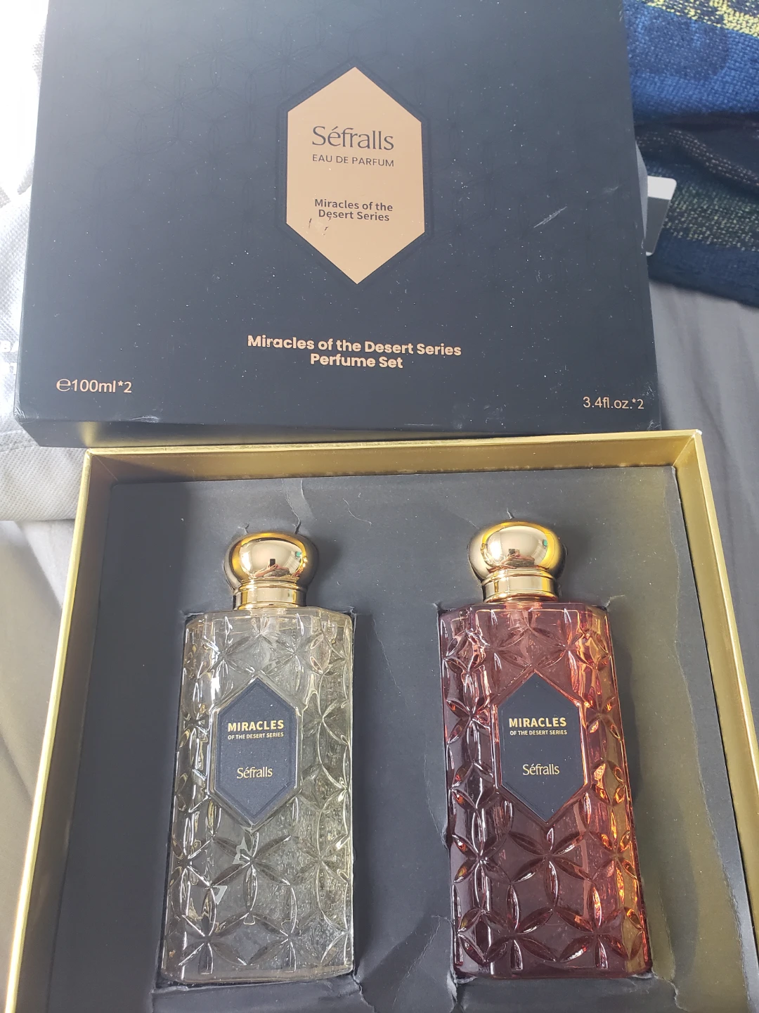 Séfralls Eau de Parfum Miracles of the Desert Series Perfume Set
