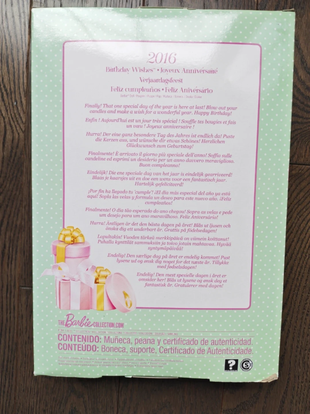 Limited edition Barbie Collector 2016 Birthday Wishes Doll - photo 4