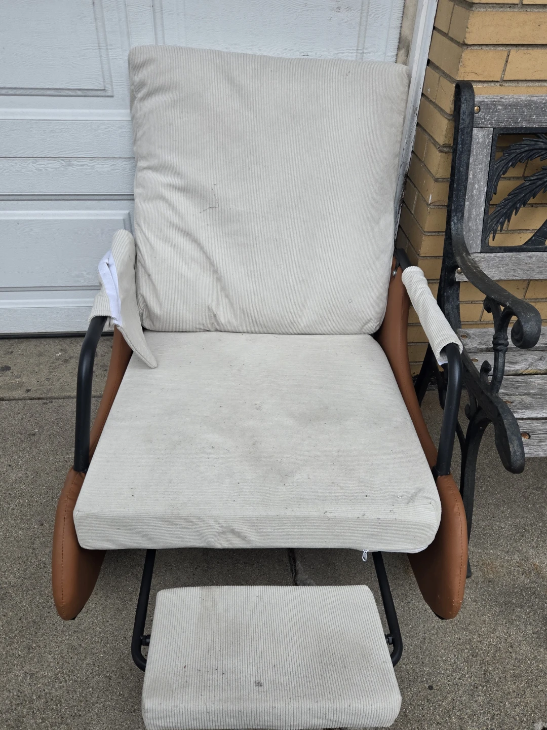 Recliner Chair with Ottoman