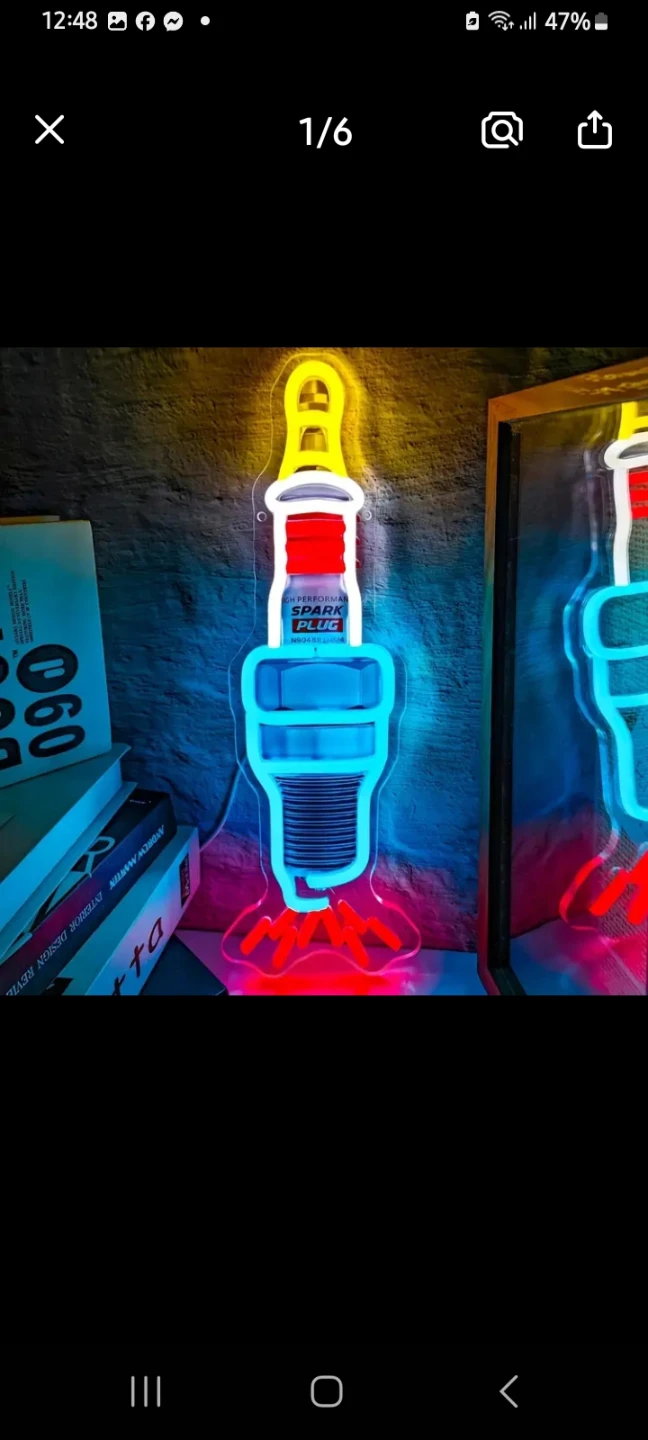 LED neon low energy multi brightness fun signs - photo 2